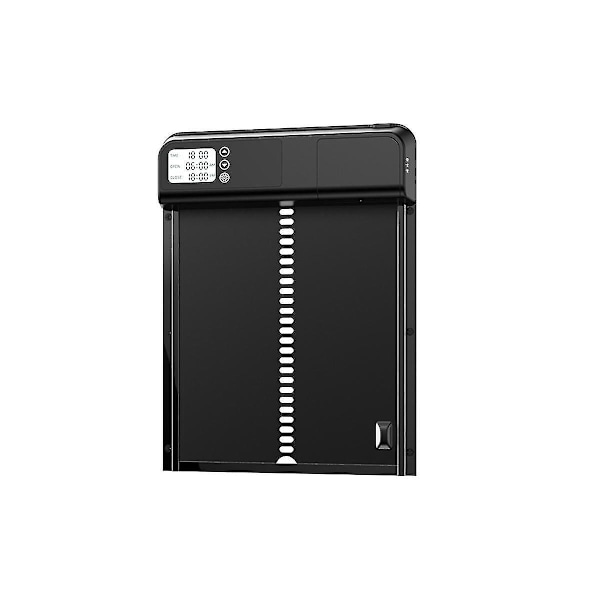 Smart Automatisk Hönshusdörr, LCD-Display Hönshusdörröppnare Med Manuell Och Timerkontroll