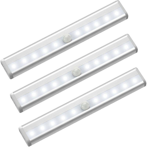 Trådlös LED-strålkastare för rörelsesensor - Batteridriven skåpslampa med magnetremsa - Nattlampa för barn