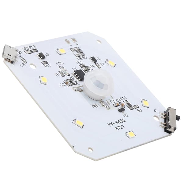 Integrert lampebrettkontroll ABS oppladbar med 2 gir sensor for dekorasjon