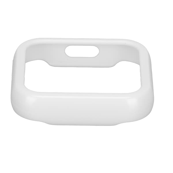 PC-deksel beskyttelsesdeksel for Realme Watch Smartwatch Støtsikkert deksel Bumper Protector Erstatning Hvit