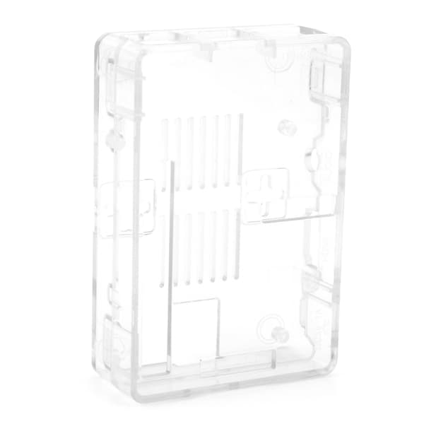 Frostet Transparent Beskyttelsesetui Cover Boks Tilbehør Passer til Raspberry Pi 3B 3B+