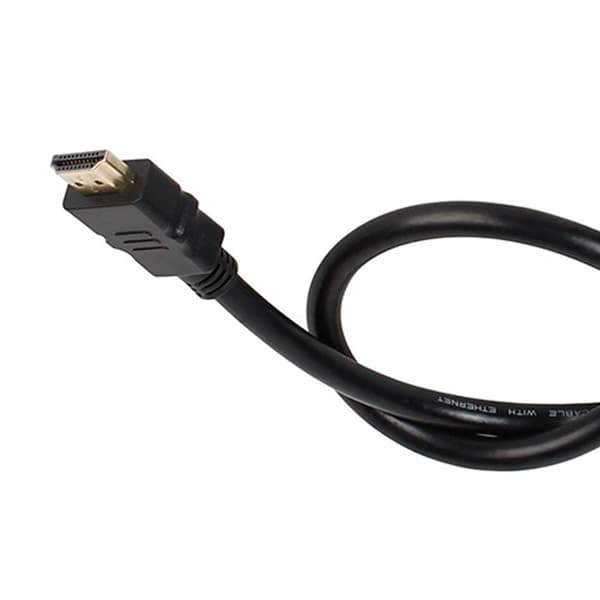 3 i 1 ut HD Multimedia Interface Switcher 4K 3-portars videoomkopplare med statusindikator svart