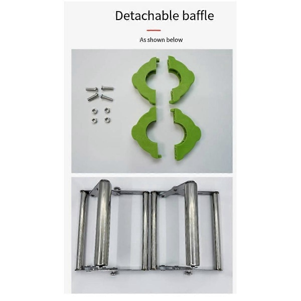 Justerbar skärmaskin Stödram Material Stödfäste