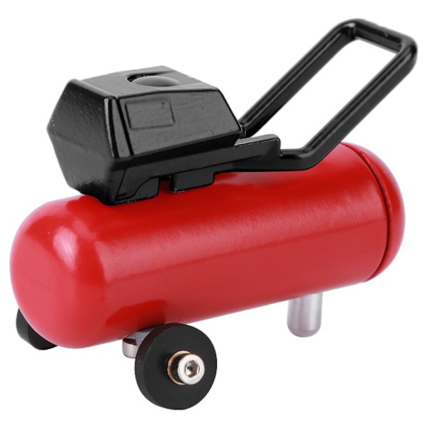 Simuleret luftkompressor RC-dekoration tilbehør passer til TRX4 90046 D90 CC01 1/10 RC-bilSort rød