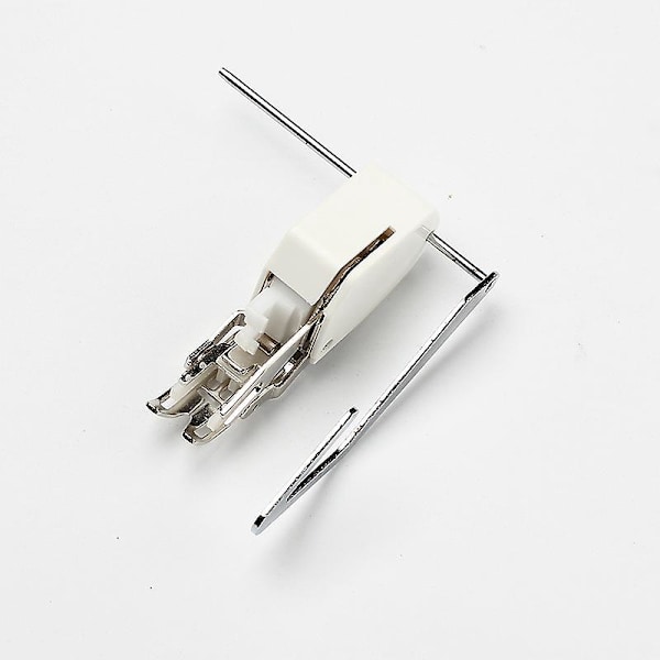 Synkron trykfod til Brother symaskine, 7 mm, hvid