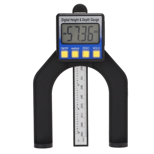 Digital Depth Gauge High Definition Display Height Meter with Strong Magnet for Construction