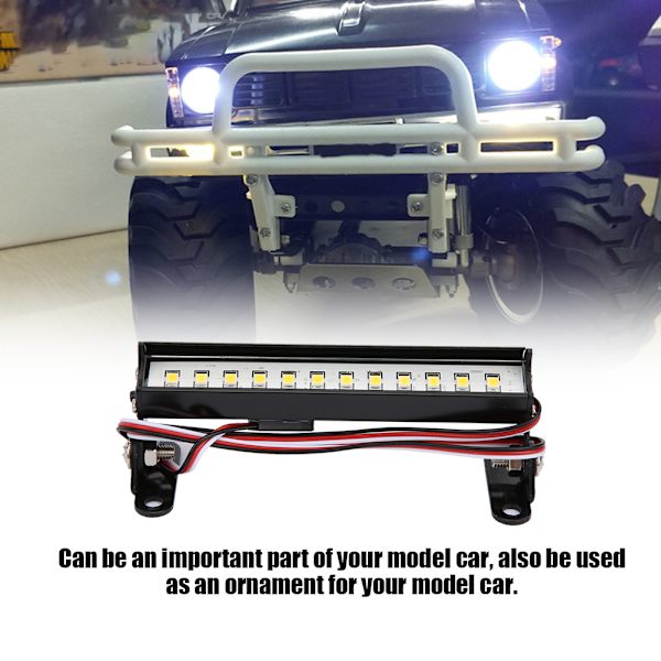 93mm auton kattovalo 15 LED-muokkauslisävaruste, joka sopii 1/16 1/12 RC-automalliin