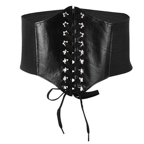 Midjebälte Retro Design Tight Elasticitet Justerbar Smal Fashionabel Midja för Kläddekoration