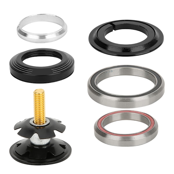 42 mm/1,7 tommer 52 mm/2 tommer Mountainbike tilspidset lige rørgaffel Headset lejetilbehør