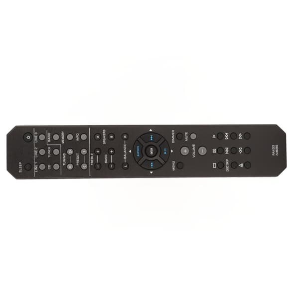 Erstatningsfjernkontroll for lydvideo-mottaker, slitesterk fjernkontroll for AV-mottaker for Rs202 Rs202bl