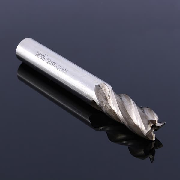 Høykvalitets 4mm-12mm HSS CNC Rett Skaft 4 Fløyte Endefres Bor