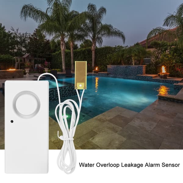 120dB Sikkerhed Vand Overløbs Lækage Alarm Sensor Vandstand Alarm System