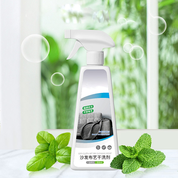 Stoff Sofa Cleaner Skyll Fri Klær Tepper Tørrrens Spray Dekontaminering Avscaling Agent for Hjem Husholdning