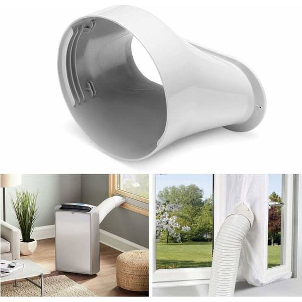 Vindusadapter for bærbart klimaanlegg, 15 cm – Justerbart panel opptil 110 cm – Slitesterk og vanntett PVC – Rask installasjon – Yidomde