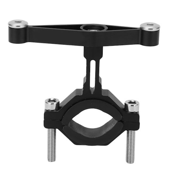CANSUCC Cykelflaskeholder Adapter Montering Justerbar Road Mountain Bike Styr Vandflaskeholder Sadelpind Montering Sort