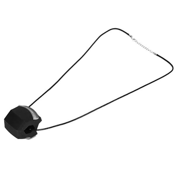 Kasvojen hoikentava Jawline Trainer kaulanauhalla Leuan lihaksia harjoittava kasvo-kaulan harjoittaja LBlack