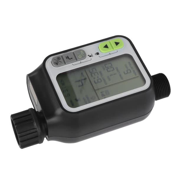 Vanntimer Regnforsinkelse Manuell Vanning Automatisk Vanningskontrollsystem Programmerbar Sprinklertimer for Slange