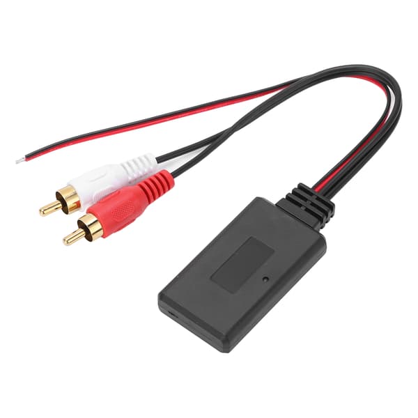 Bilradio Bluetooth-adapter Stereo 2RCA Trådløs AUX-lydkabel Erstatning til Kenwood