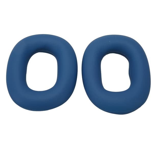 Erstatnings-headset-ørekopper i silikone, svedafvisende headset-ørehynder til IOS Earbuds Max, mørkeblå