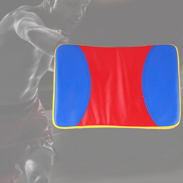 Bueformet sparkeboksepude fodmål Taekwondo-fokuseret holdbart træningsskjold (lille størrelse)