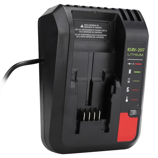 Erstatning for Black&Decker PORTER CABLE Stanley litiumbatterilader 100-240V (USA)