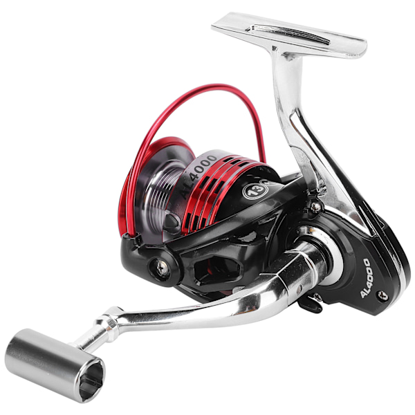 AL Spinning Reel 13+1BB Venstre/Høyre Utbyttbar Høyhastighets Fiske Hjul Tilbehør AL4000