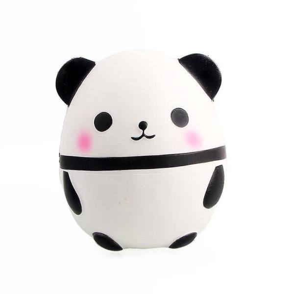 1 stk White Squishies Collection - Panda Egg Galaxy Anti-stress leketøy