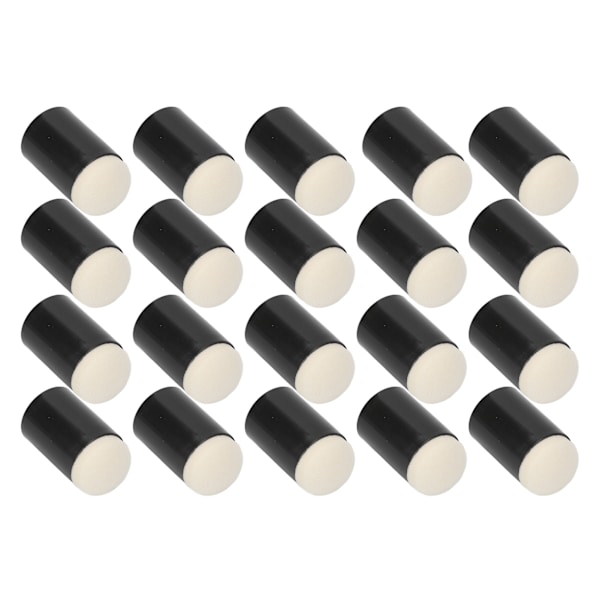 20 kpl Mini Finger Sponge Dauber DIY Craft Pehmeä Piirustus Sieni Dauber Set tummille ympyröille