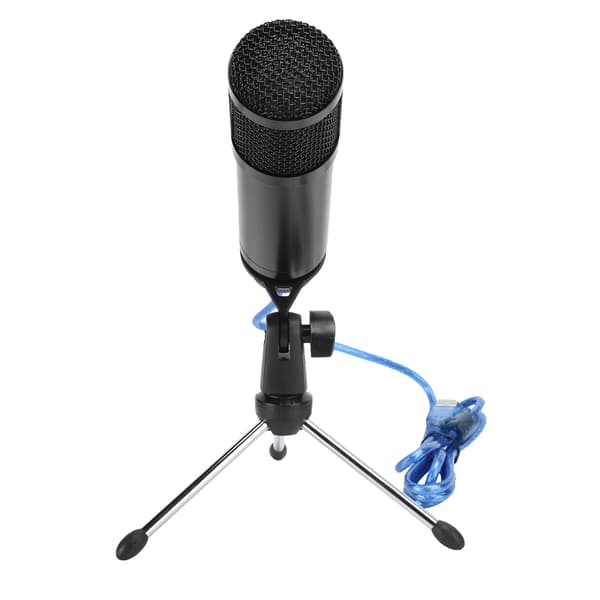 Professionell kapacitans USB-mikrofon inspelning Mini bärbar MIC-set Plug and Play