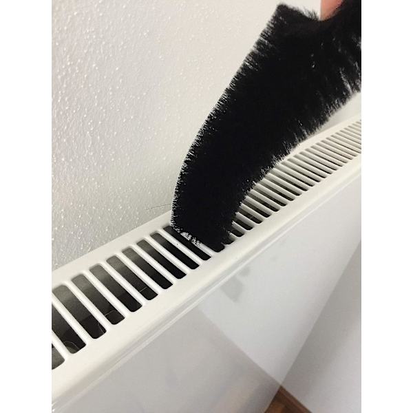 Varmebørste - 70 cm - Langt håndtak - Ideell for radiatorer og varmepaneler