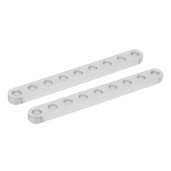1 par 3102-0009-0072 flat bjelke 9 hull 4 x 8 x 72 mm tilbehør til robotstruktur