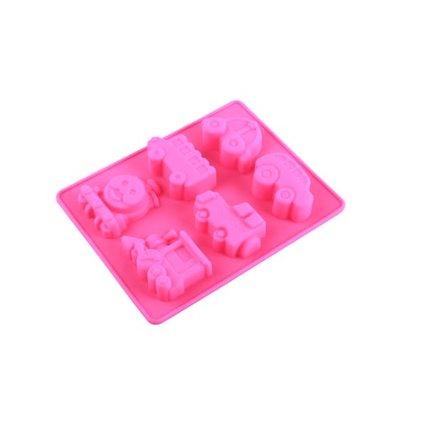 Thomas Tog Bil Sæbeform Fondant Kagepynt Form Silikone DIY Bageværktøj