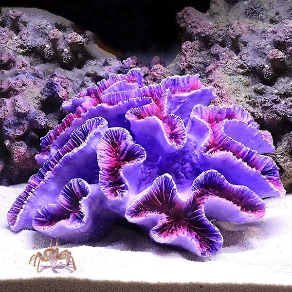1 Stykke Poly Korall TRIM, Akvarium Korall TRIM 16,5 x 14 x 6,9 cm