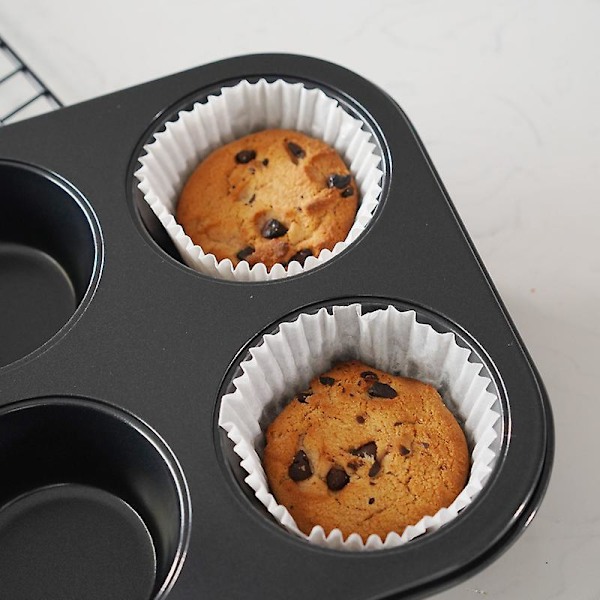 Muffinform i rustfrit stål med non-stick belægning - Medium Delight