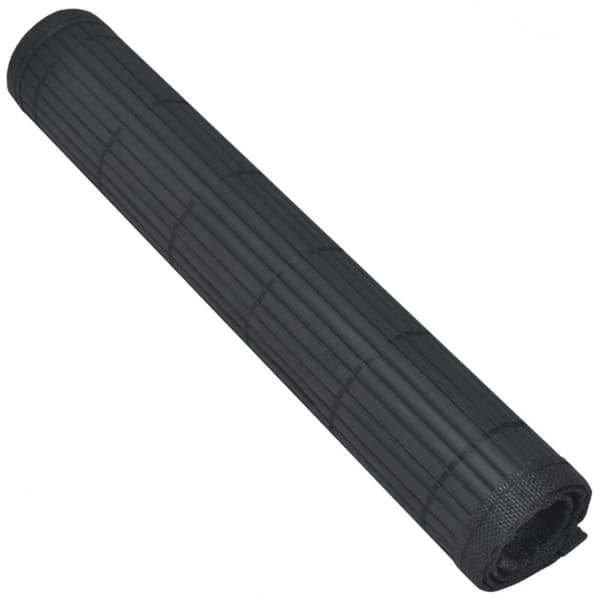 6 bambualustaa 30 x 45 cm musta vidaXL Black