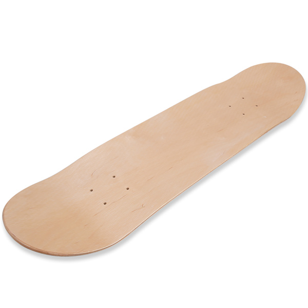 Ahorn træ Blank dobbelt skæv skateboard dæk konkavt board tilbehør til skate scooter