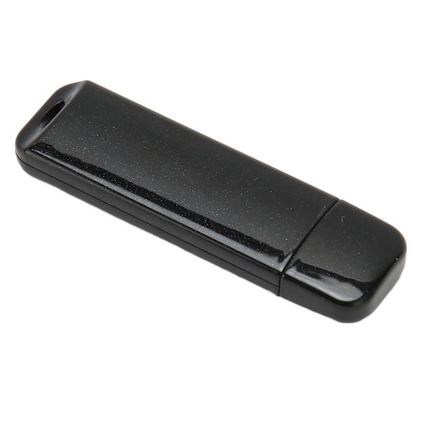 Digital USB Röstinspelare U Diskformad AI Intelligent HD Brusreducering Röstaktiverad USB Flash Drive Recorder Neutral Engelsk, Svart 8GB