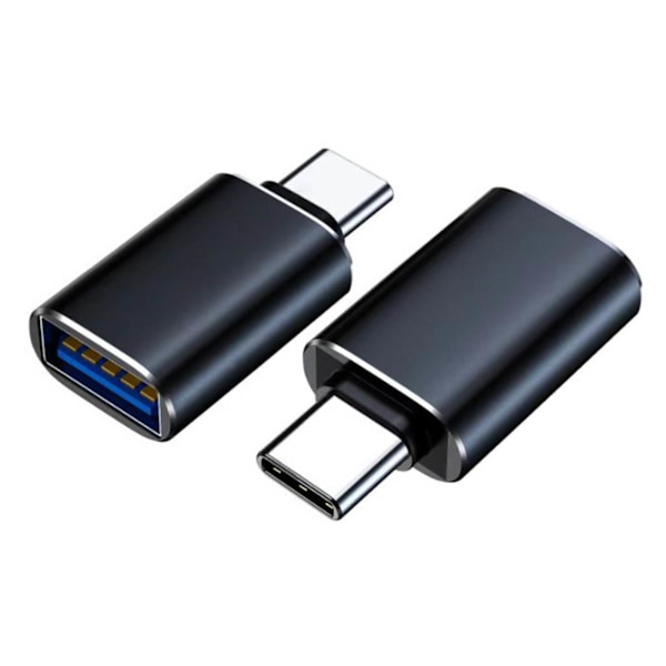 2 kpl USB 3.0 OTG -sovitinta, puhelin, PD-kaapeli, sovitin, hiiri, näppäimistö, liitäntämuunnin, musta