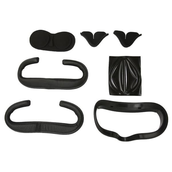6PCS VR Ansiktskudde Förhindra Imbildning Plastram Linsskydd Nässkydd Skyddsset för Quest 2 Tillbehör