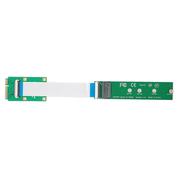 Adapterkort MINI PCIE till NVMe M.2 NGFF SSD-omvandlare för 2230/2242/2260/2280 M.2