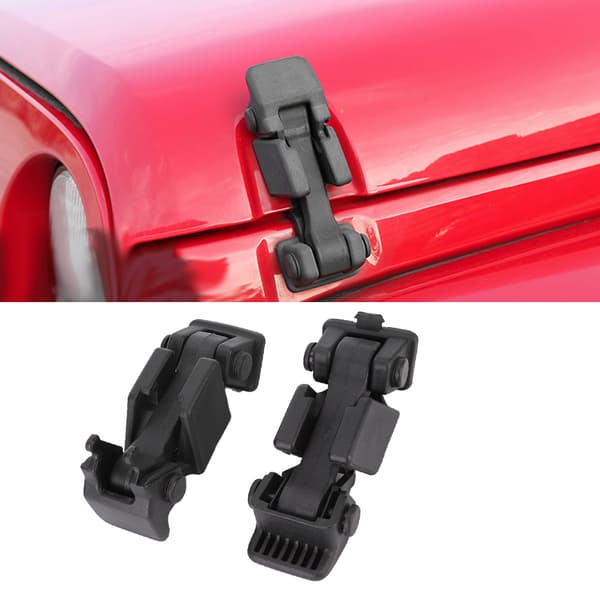 2 STK Bilpanserdeksel Fangstlås Tilbehør Passer til Jeep Wrangler JK 2007-2017