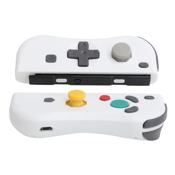 1 par venstre højre trådløs spilkonsol Gamepad spilcontrollere erstatning til SwitchWhite