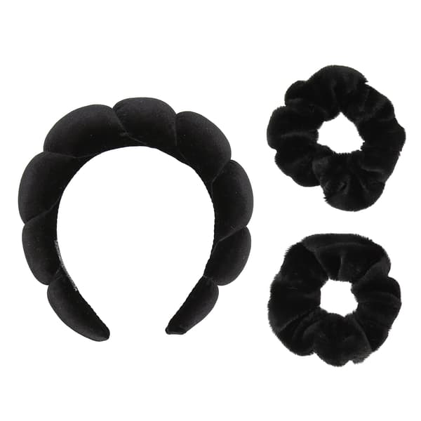 Ansigtsvaskepandebånd 2 stk. armbånd Blødt polyester håndledsvaskebånd hårbåndssæt
