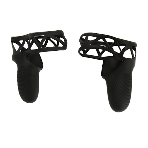 VR-handtagsgreppskydd förhindrar halkning ihålig silikon VR-headset-kontrollsleeve för Quest 2 svart