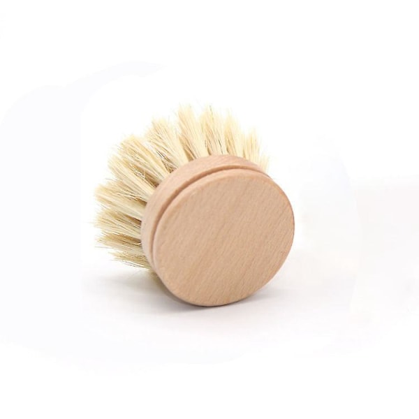 Universal Bambus Diskborste Set - 4-pack, En Storlek, Beige