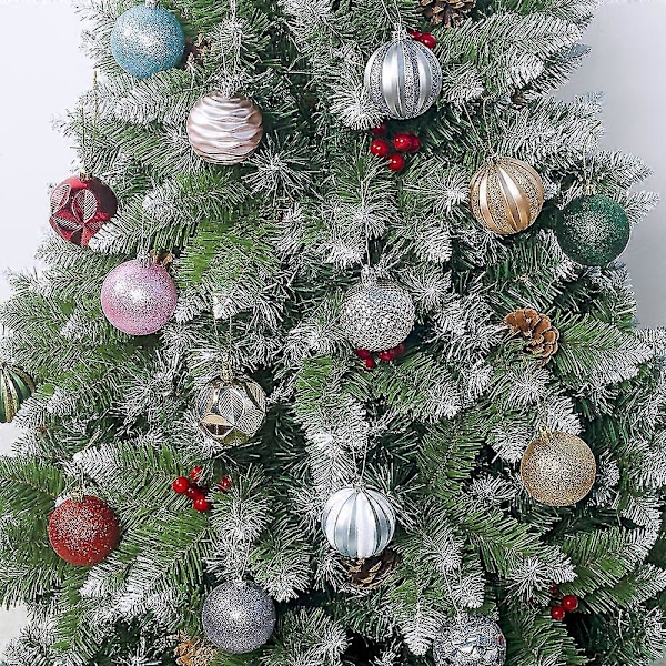 Julgranskulor Hängande Julgransdekorationer För Julfest Heminredning