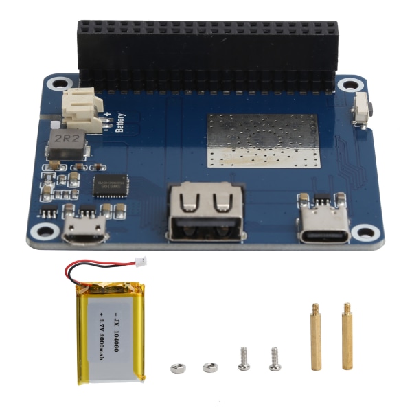 Lithium-batteriudvidelseskort indbygget beskyttelseskredsløb til Raspberry Pi SW6106 5V