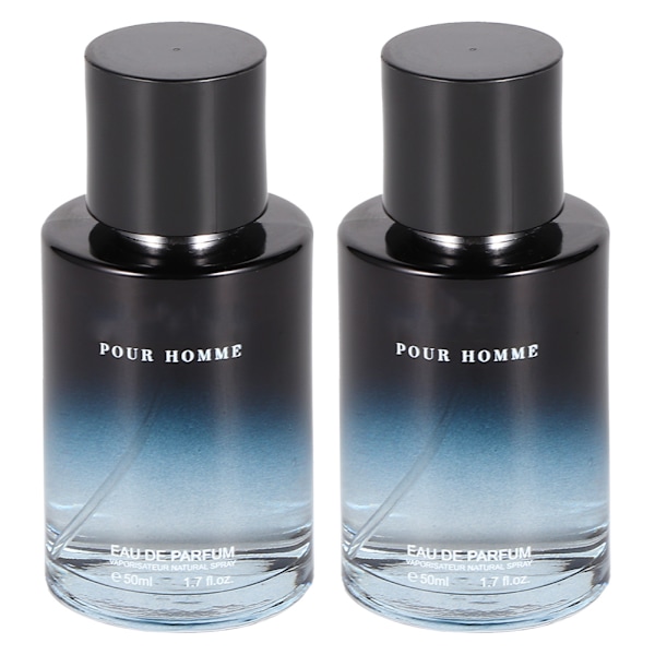 50ml*2 Men Lemon Front Note Parfume Langvarig Duft Parfume