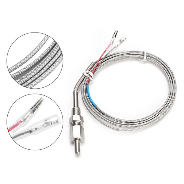 1/8in NPT Bil Udstødningstemperatur Sensor Termometer Transmitter Transducer Tilbehør