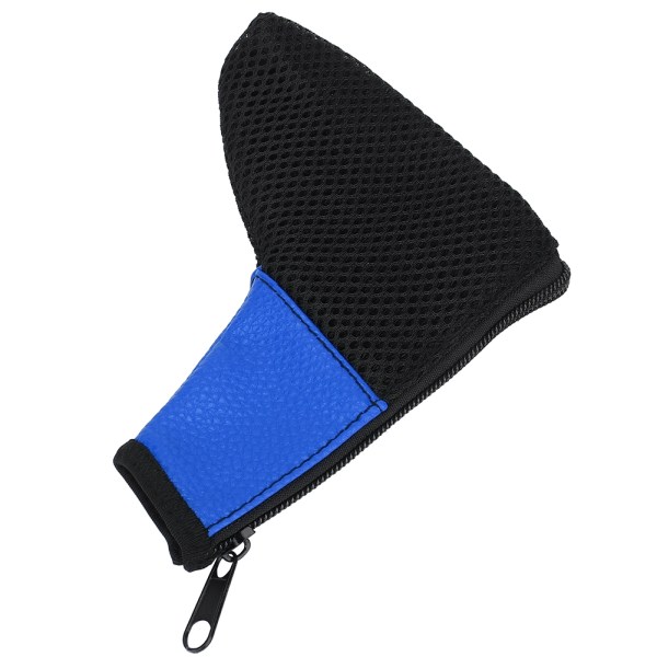 L-formad dragkedja Design Golf Club Head Cover Golfer Accessoar blå